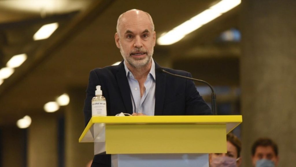 Horacio Rodríguez Larreta dio positivo por coronavirus