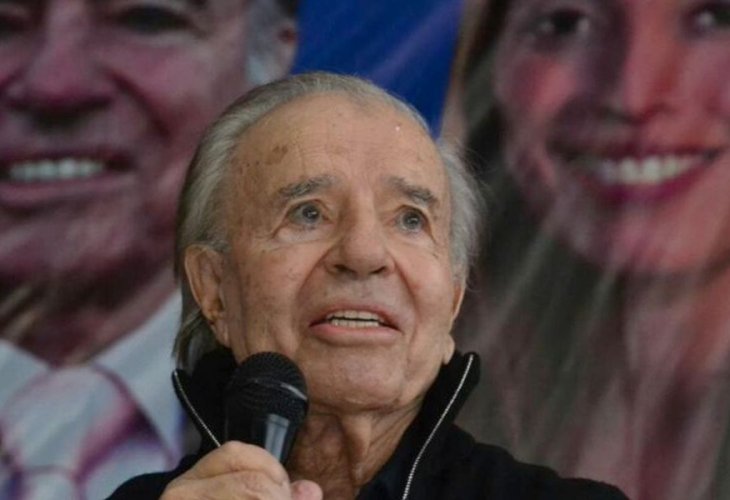 Carlos Menem salió del coma y está consciente