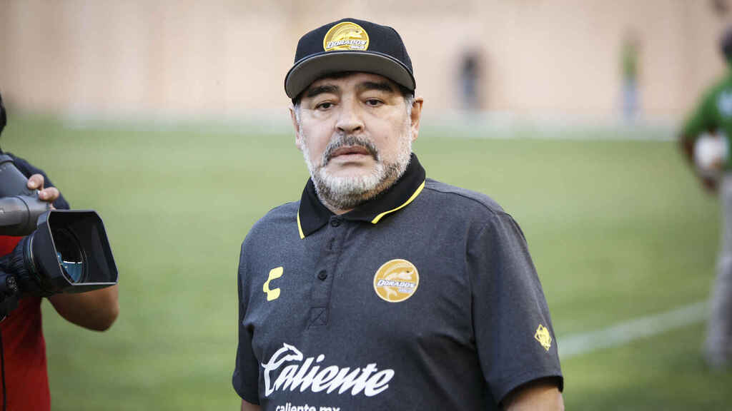 El homenaje a Diego Maradona de Dorados de Sinaloa a dos meses de su muerte