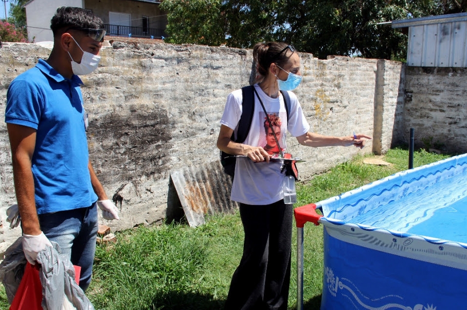 Dengue: en un mes se recorrieron más de 7.000 domicilios en la ciudad