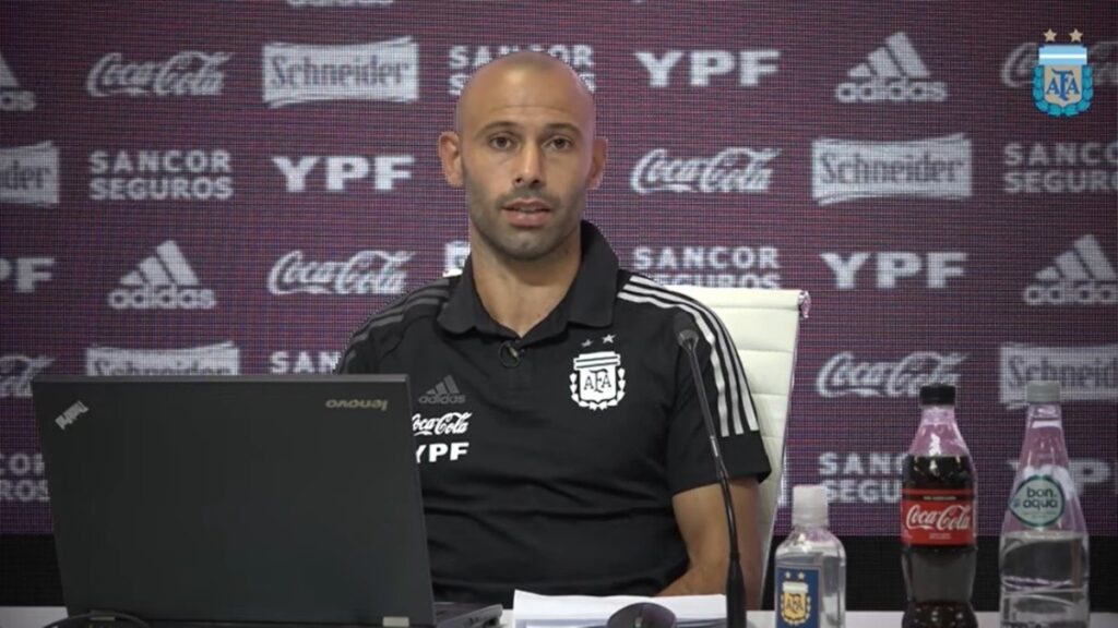 Selección Argentina: Javier Mascherano asumió su nuevo cargo