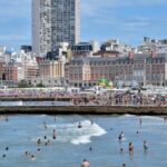 Mar del Plata: el agua del mar registró la temperatura más alta desde 2013