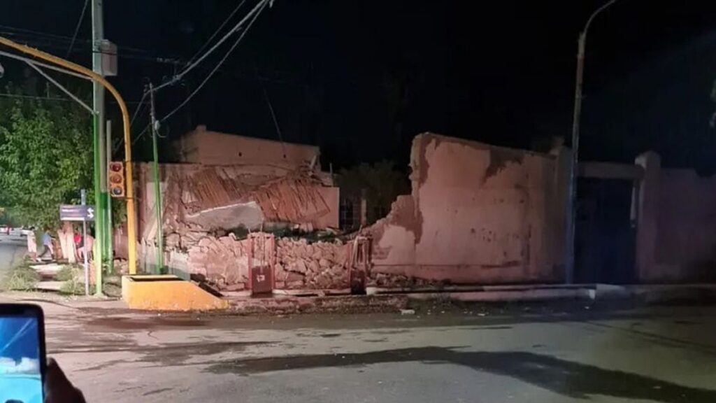 Un sismo de 6.4 grados de magnitud sacudió San Juan