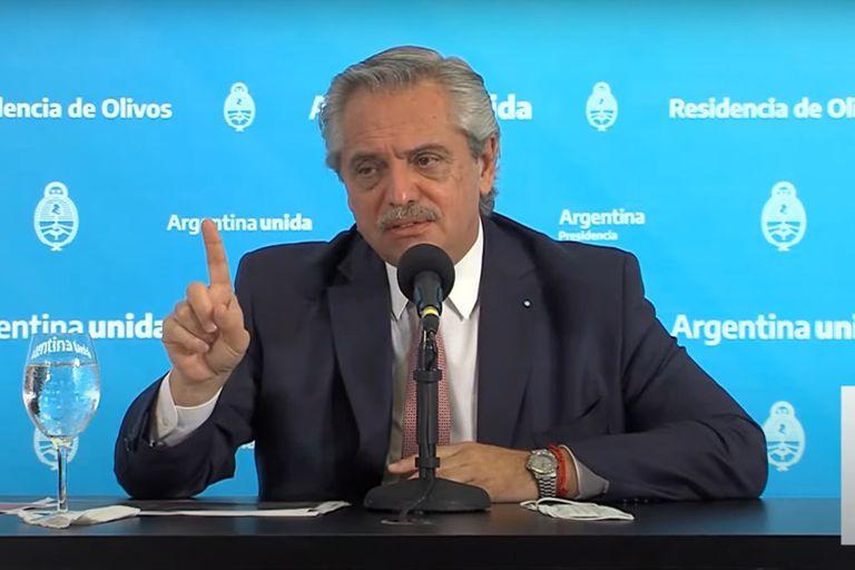 Alberto Fernández: “A mi, rebelión no”