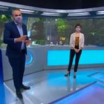 Conductores de la TV Pública comenzaron a usar barbijo al aire