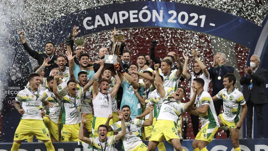 Histórico: Defensa y Justicia venció a Palmeiras y es campeón de la Recopa Sudamericana