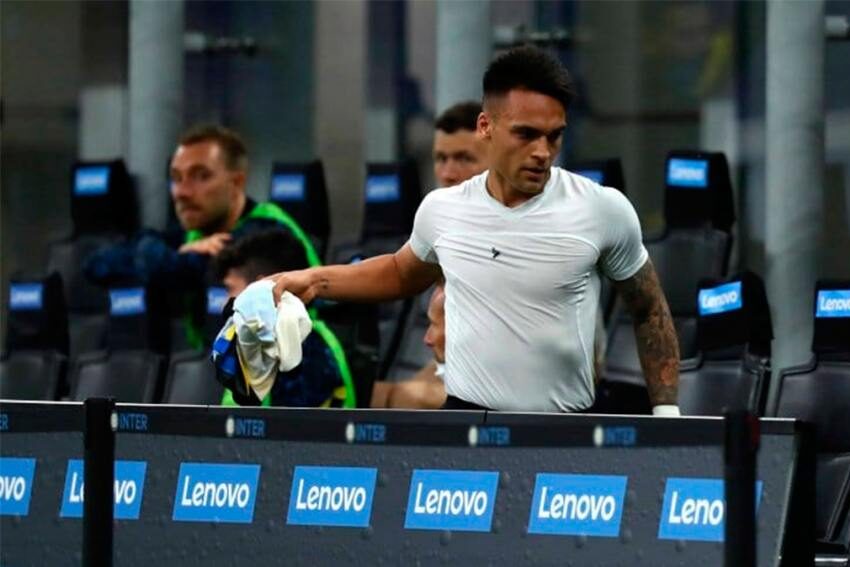 Lautaro Martínez y el DT del Inter se pusieron los guantes y arreglaron los problemas