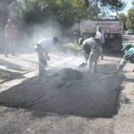 Trabajos de bacheo previstos para este martes