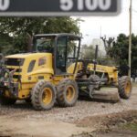 Comenzaron las tareas de mejorado en calles de barrio Santa Rita