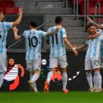 Argentina le ganó a Paraguay y se clasificó a cuartos de final de la Copa América