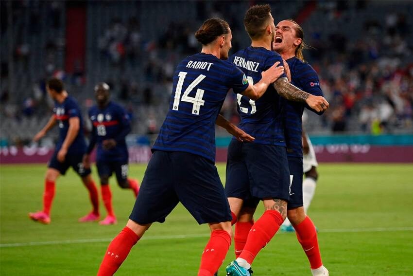 Francia derrotó a Alemania y comenzó la Eurocopa con un festejo