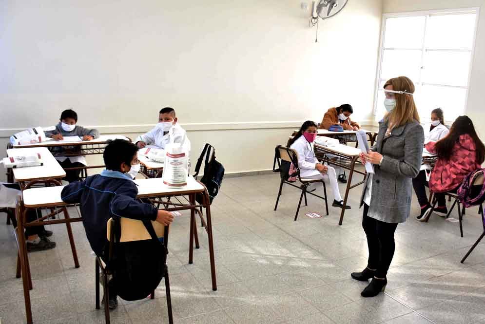 Vuelven a la presencialidad todas las escuelas primarias de la provincia