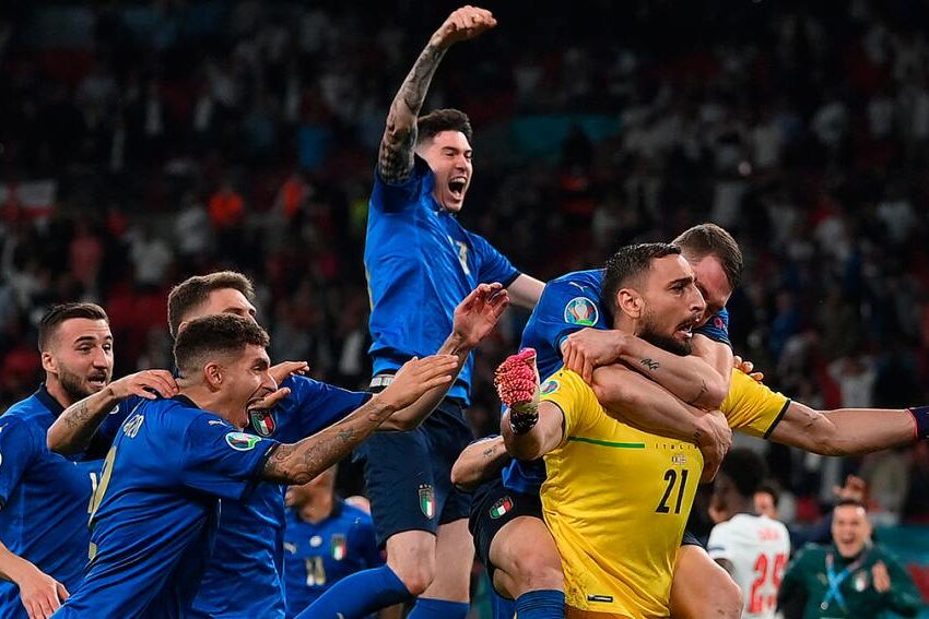 Italia le ganó a Inglaterra en los penales y se consagró campeón de la Eurocopa