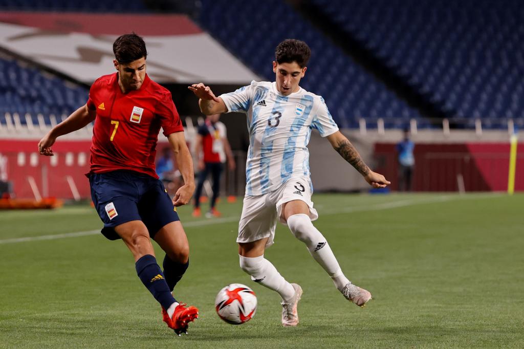 La Selección Sub 23 no pudo con España y se despidió de Tokio 2020