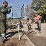 Colocan cestos comunitarios en distintos puntos de la ciudad