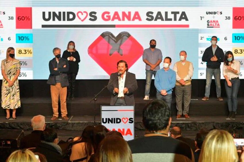 Elecciones en Salta: ganó una de las listas respaldadas por Sáenz y Juntos por el Cambio quedó segundo