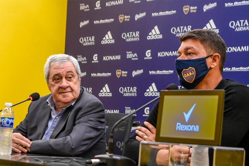 Battaglia fue presentado en Boca: “Mi idea es tener un equipo protagonista, es lo que merece este club”