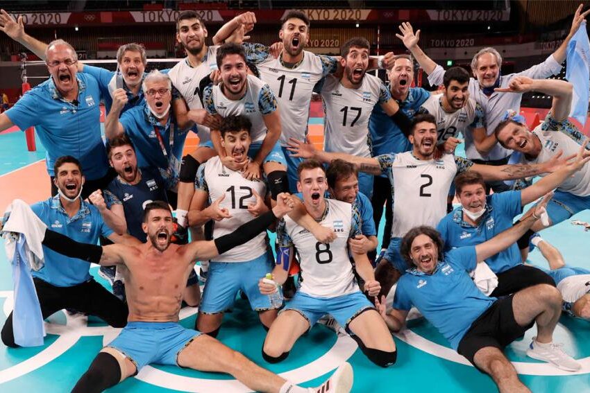 Argentina venció en el clásico a Brasil y consiguió una histórica medalla de bronce en vóley