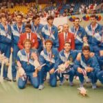 La primera medalla para el vóley argentino también fue ante Brasil hace 33 años