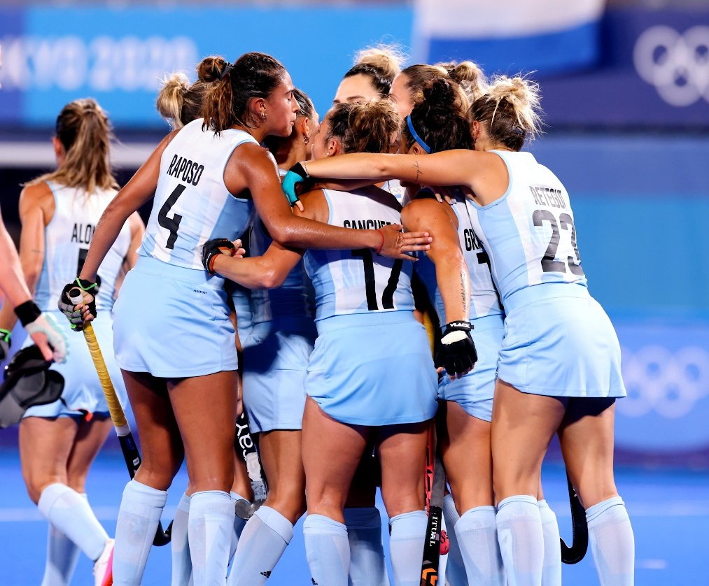 Las Leonas consiguieron la medalla de plata en Tokio 2020