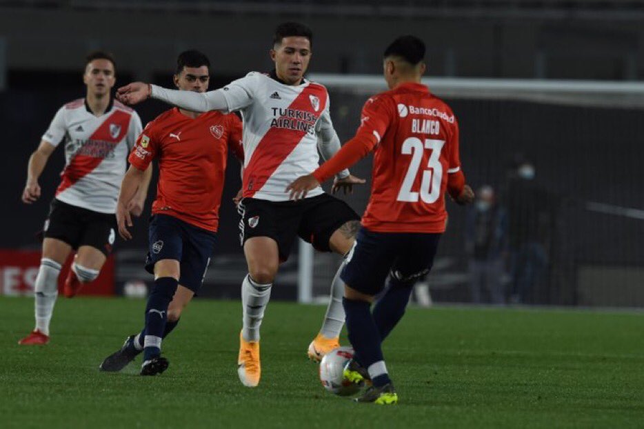 River e Independiente repartieron puntos en el clásico de la Liga Profesional