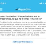 Se filtran mensajes de campaña electoral del gobierno en la aplicación Mi Argentina