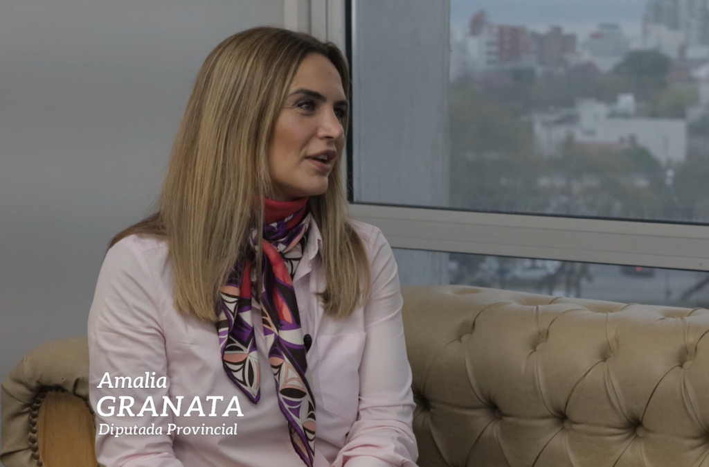 Amalia Granata: “Me daría mucha vergüenza estar calentando la banca y no haber presentado proyectos”