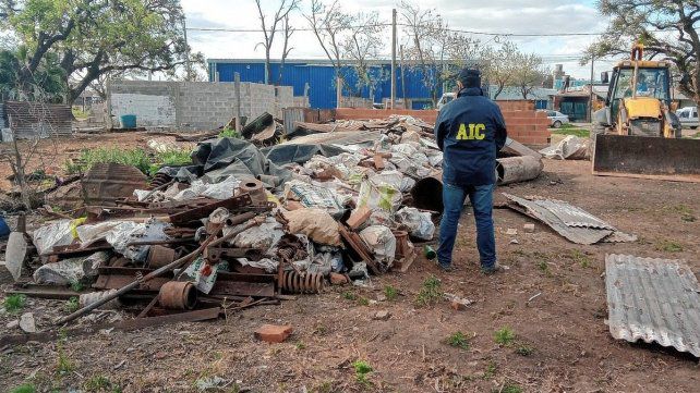 Detuvieron a una banda que robó 200 toneladas de material ferroviario