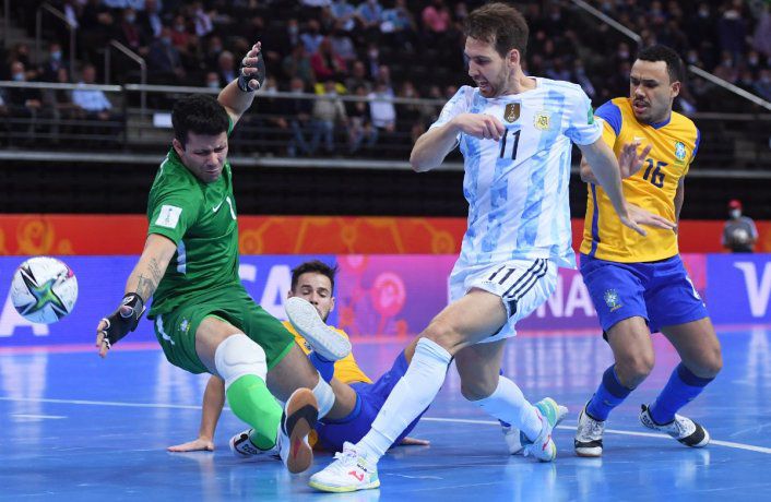 Argentina finalista del Mundial de futsal: le ganó a Brasil