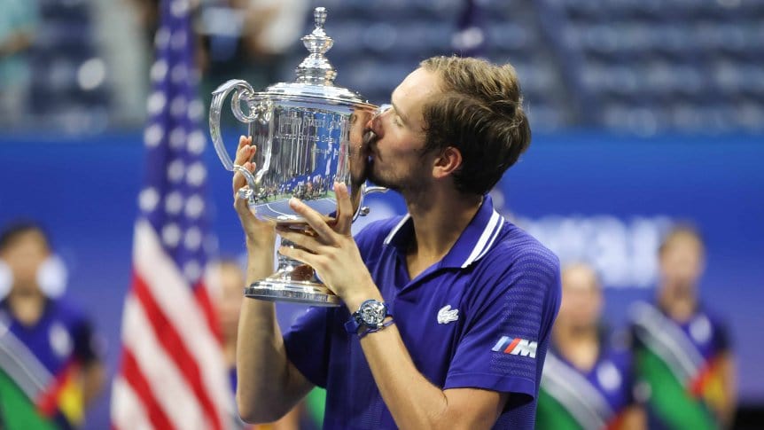 US Open: Medvedev venció a Djokovic y es campeón