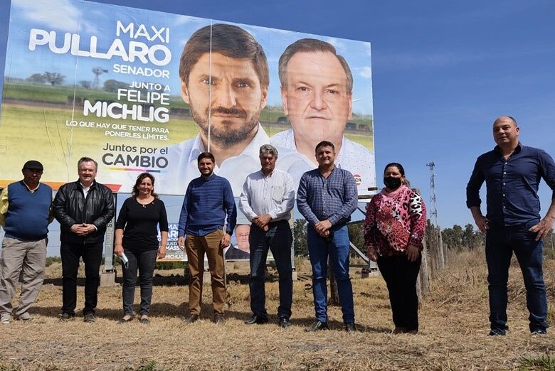 Felipe Michlig expresó su respaldo para con el pre candidato a Senador, Maximiliano Pullaro