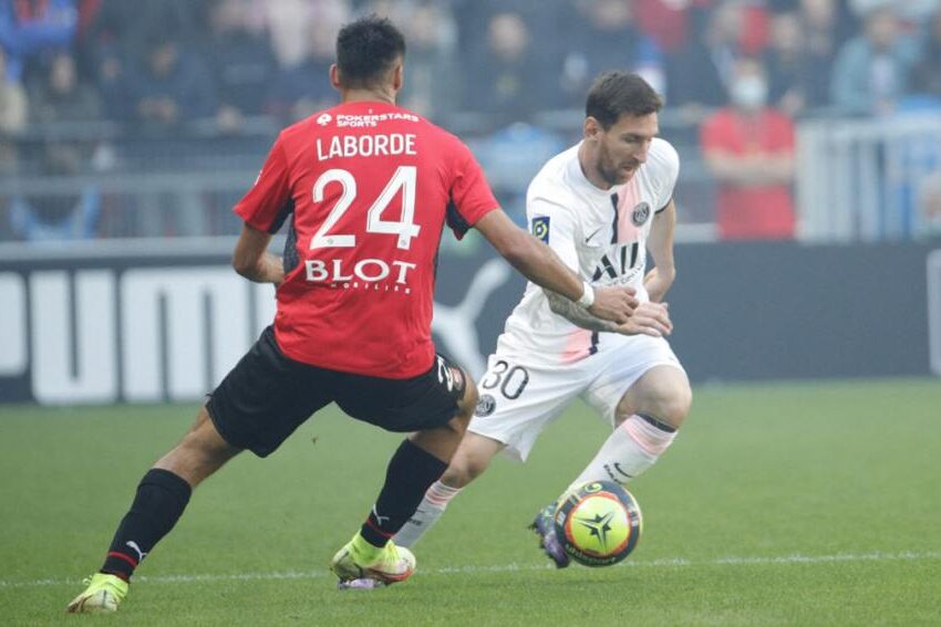 El Rennes sorprendió al PSG y le quitó el invicto en la Ligue 1