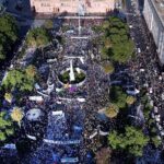 Día de la Lealtad: Militancia y organizaciones sociales llenaron la Plaza de Mayo