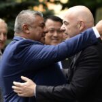 Infantino llegó al país para reunirse con Tapia en el predio de la AFA