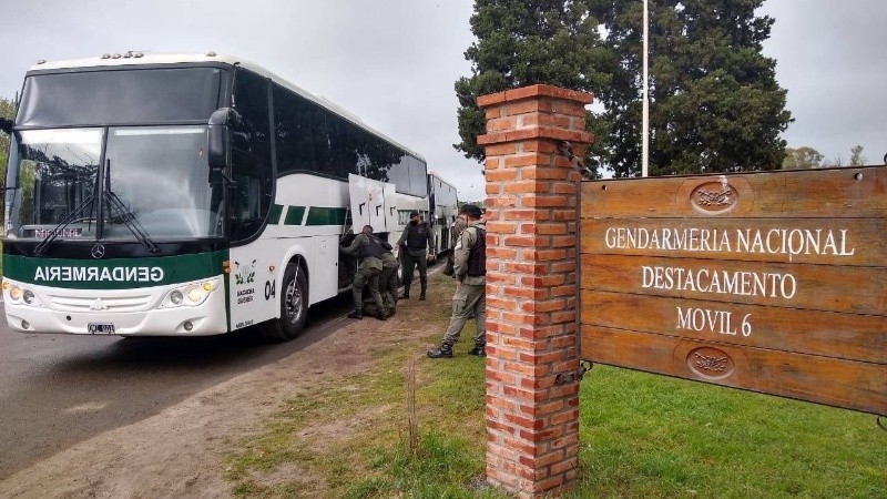 Efectivos de Gendarmería de otros puntos del país llegan a Santa Fe