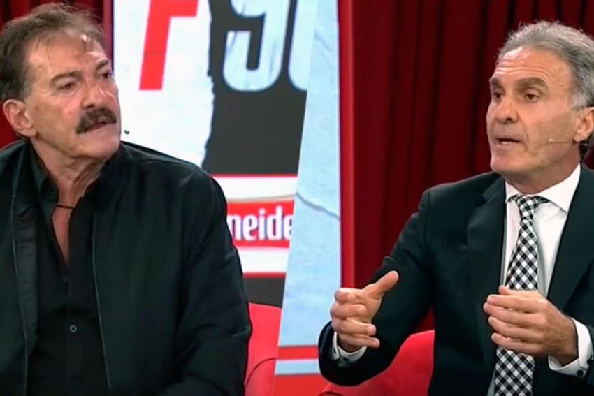 Ruggeri y La Volpe se dijeron de todo en un terrible cruce en vivo