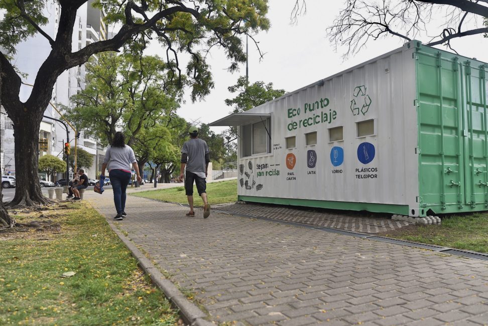 La Municipalidad habilitó dos ECO Puntos de Reciclado más en la ciudad