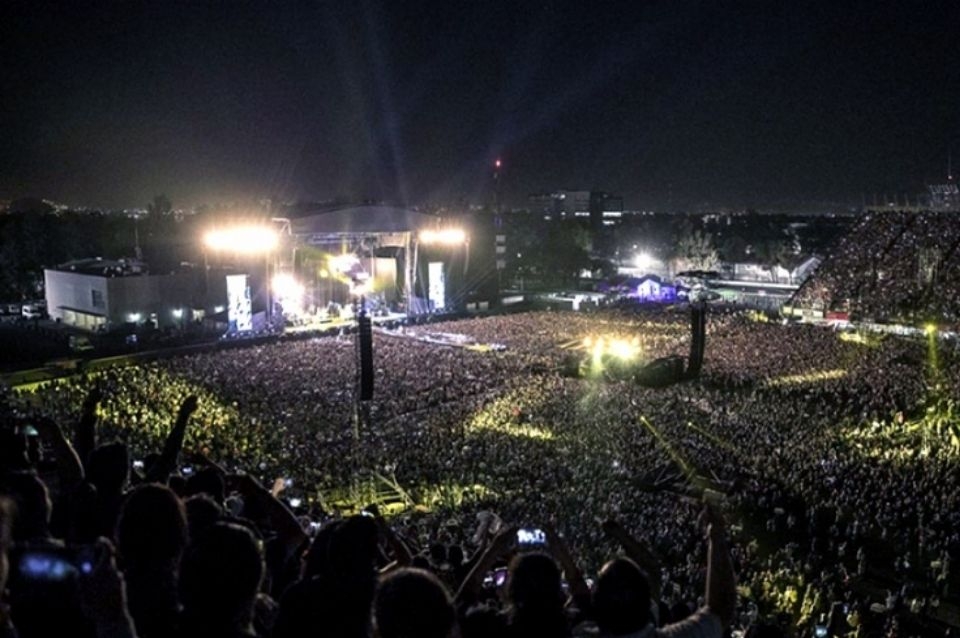 Se terminó el aforo para los eventos masivos en espacios al aire libre