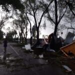 Temporal en San Jorge: 22 evacuados y unas 30 viviendas afectadas