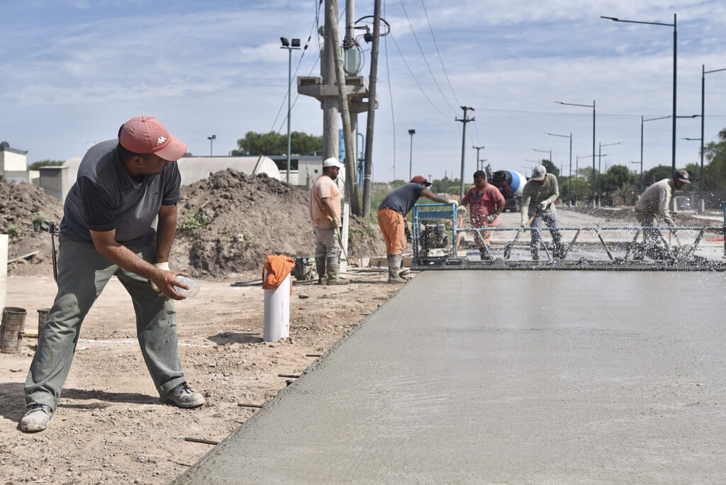 Con un 80% de avance, se transforman Beruti y Camino Viejo