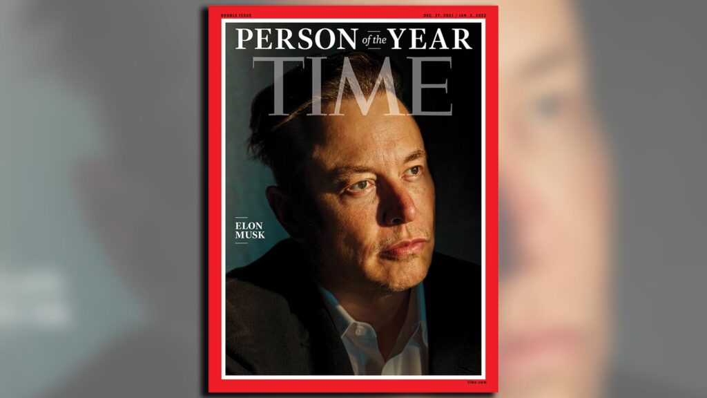 Elon Musk fue declarado “persona del año” por la revista Time