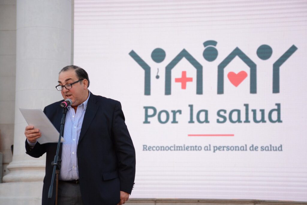 Con un emotivo acto, el Senado reconoció al personal de salud de la provincia