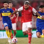 Boca e Independiente empataron bajo un diluvio en Avellaneda