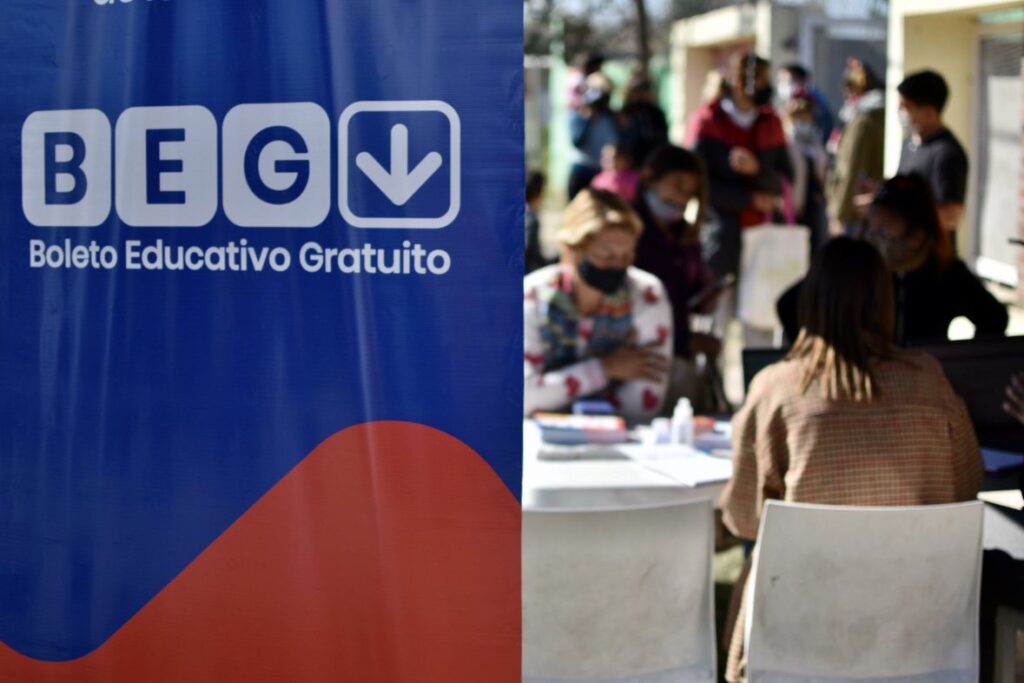 La provincia abrirá la inscripción para acceder al Boleto Educativo Gratuito 2022