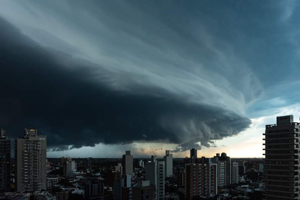 Tormenta en Santa Fe: cayeron 80 mm de lluvia