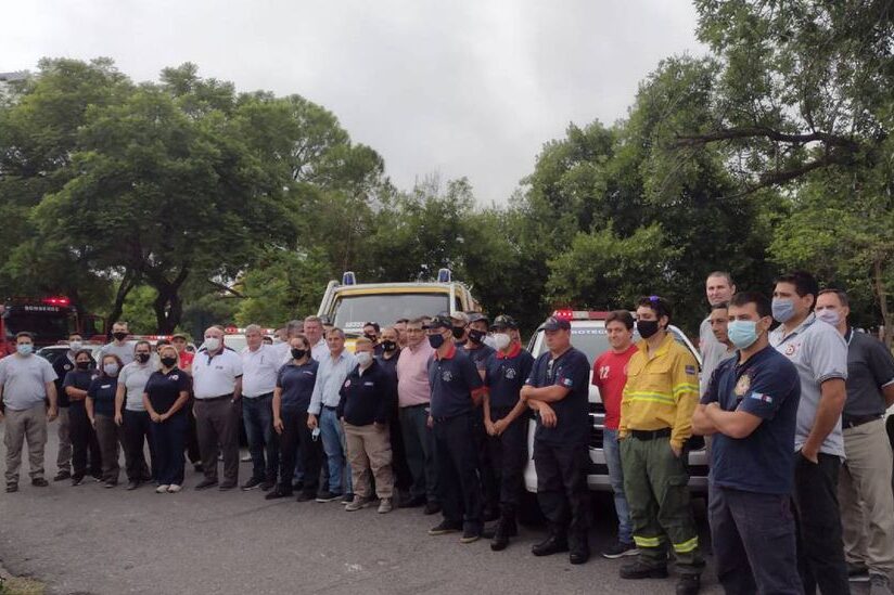 Incendios en Corrientes: Santa Fe envía a un grupo de brigadistas para ayudar