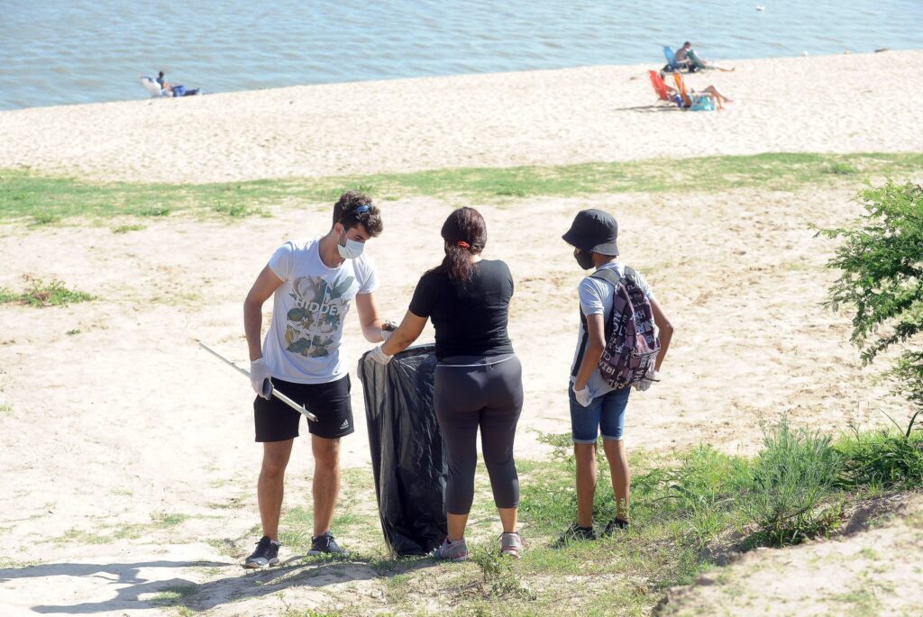 Limpieza de la Setúbal: municipio e instituciones recolectaron 1240 kilos de residuos