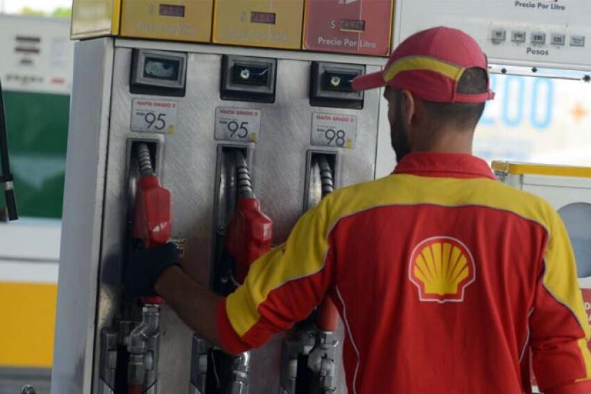 Shell también subió un 10,5% sus precios en todo el país