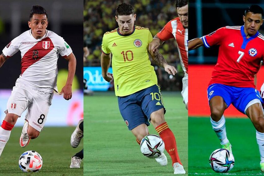 ¿Qué resultados necesitan Perú, Colombia y Chile para jugar el repechaje a Qatar 2022?