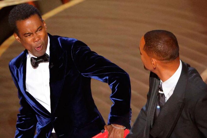 Will Smith abofeteó a Chris Rock en plena ceremonia de los Oscar 2022